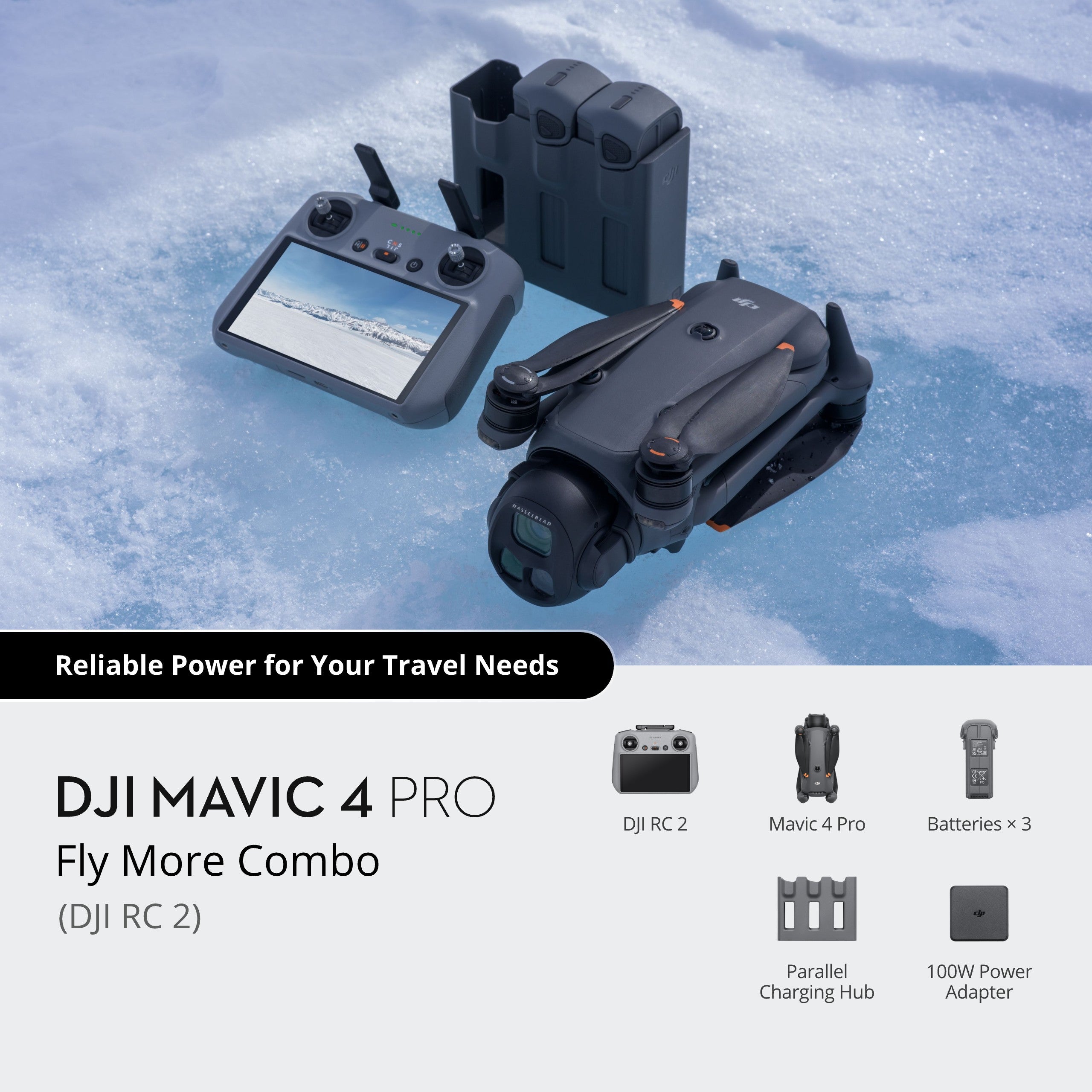 ホビーラジコン DJI MAVIC PRO FLY MORE COMBO DJI Mavic 4 Pro Fly More Combo (DJI RC 2) – Buy in India – QuadX