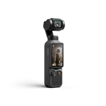 Load image into Gallery viewer, DJI Osmo Pocket 4 standard Combo side angle view with camera and gimbal