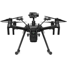 Load image into Gallery viewer, A Black DJI Matrice Series Drone With DJI Zenmuse XT 2 Dual-Sensor Thermal And Visual Camera Mounted On A Gimbal
