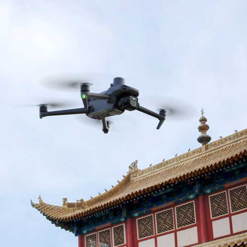 DJI Mavic 3 Thermal Drone Flying Front View