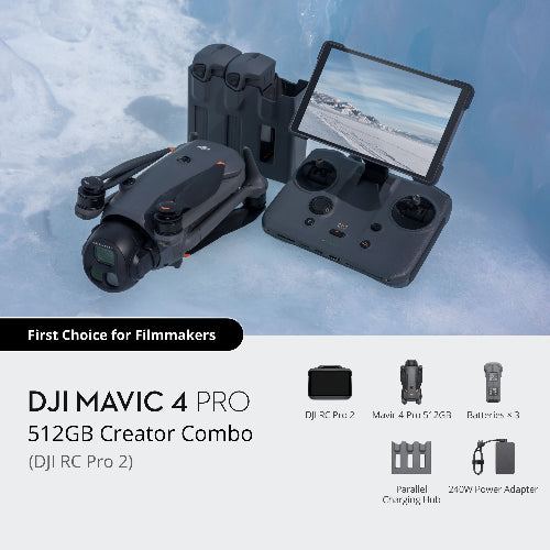 DJI Mavic 4 Pro 512GB Creator Combo (DJI RC Pro 2) – Buy in India ...