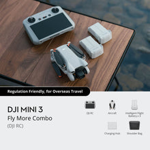 Load image into Gallery viewer, DJI Mini 3 Fly More Combo (DJI RC)
