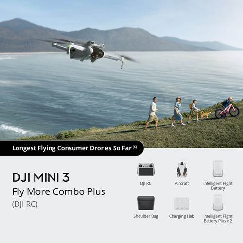 DJI Mini 3 Fly More Combo Plus     (DjI RC) 