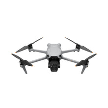 Load image into Gallery viewer, Underside of the DJI Air 3S drone showing the downward sensors and lights beneath the dual-lens gimbal camera
