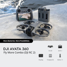 Load image into Gallery viewer, DJI Avata 360 Fly More Combo with DJI RC 2
India price and bundle details
