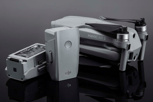 A DJI Mavic Air 2 Drone With Two Intelligent Flight Batteries
