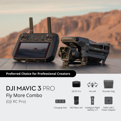 DJI Mavic 3 Pro Fly More Combo  (DJI RC Pro)