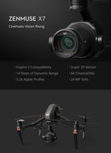 Load image into Gallery viewer, DJI Zenmuse X7 Camera and 3-Axis Gimbal
